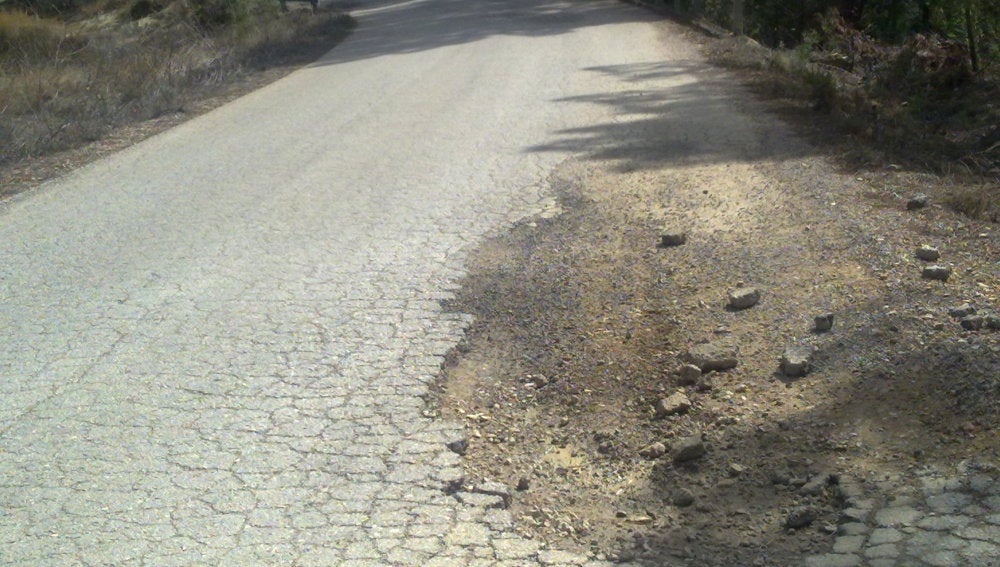 arretera Garaballa a Talayuelas en Cuenca