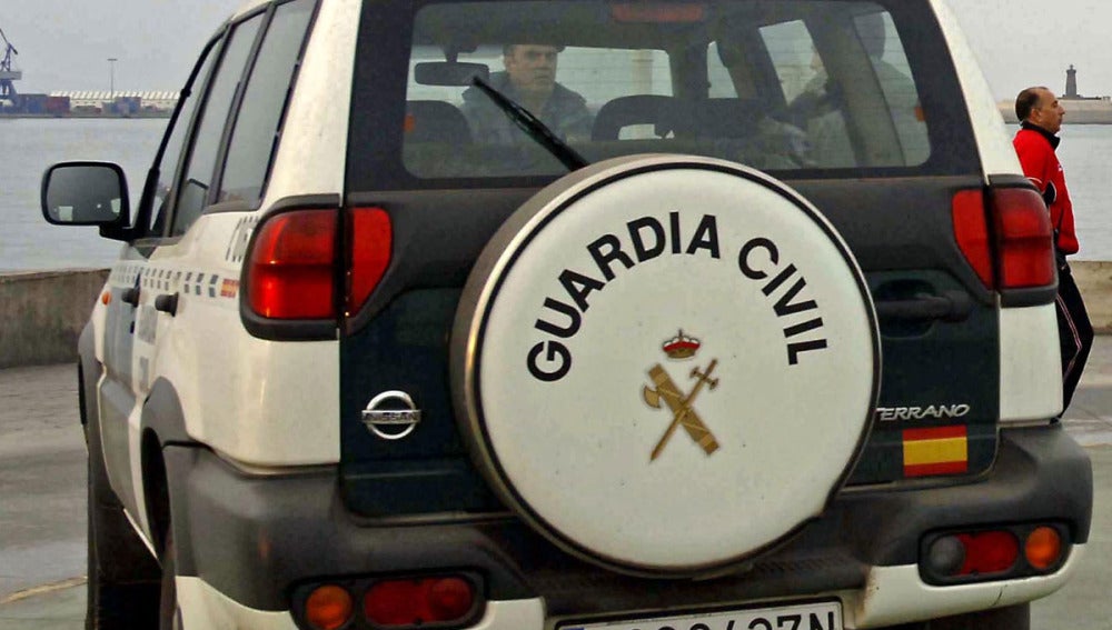 Un coche de la Guardia Civil 