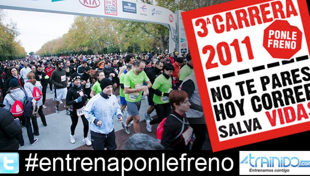 Utiliza el hashtag #entrenaponle