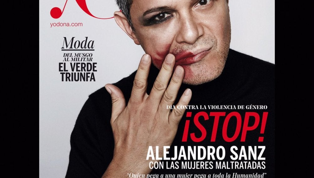 Alejandro Sanz: "El que pega a una mujer pega a toda la Humanidad"