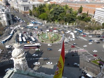 tráfico en Madrid