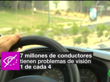 Frame 26.19474 de: Más de 600.000 conductores se ponen al volante en España con una visión inferior a la que marca la ley