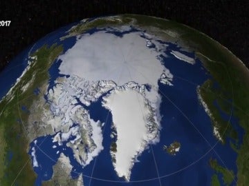El hielo del Ártico registra su extensión mínima desde 1978
