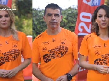 Los presentadores de Atresmedia te invitan a participar en la carrera Ponle Freno de Las Palmas de Gran Canaria