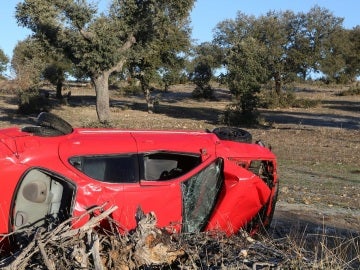 Un accidente de tráfico ocurrido en Santa Marta de Tormes, Salamanca