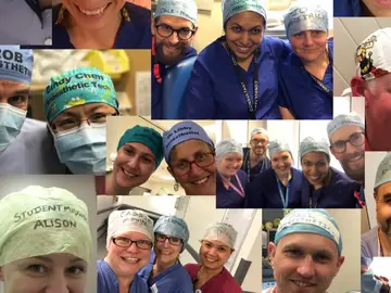 Profesionales de la salud de todo el mundo se unen al #TheatreCapChallenge Profesionales de la salud de todo el mundo se unen al #TheatreCapChallenge