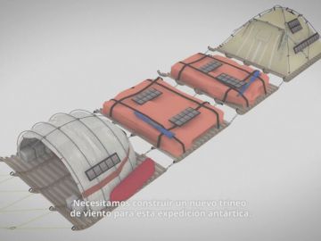El explorador Ramón Larramendi pide financiación para construir un trineo del viento y embarcarse en la primera campaña antártica con cero emisiones