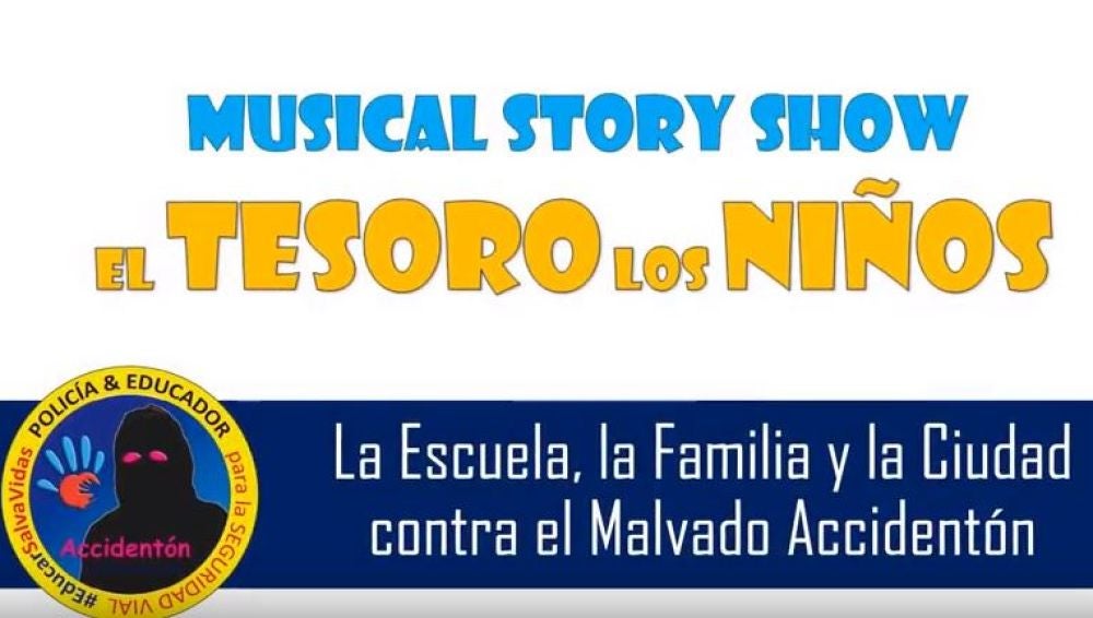 'Musical Story Show: el tesoro de los niños', la inicitiva que enseña a los niños educación vial 