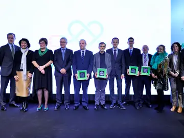 Foto de familia de los Premios Constantes y Vitales Foto de familia de los Premios Constantes y Vitales