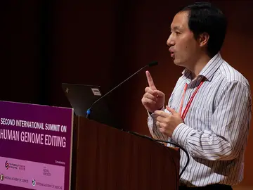 El científico chino He Jiankui El científico chino He Jiankui