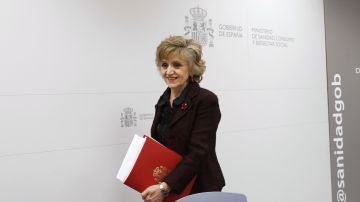 La ministra de Sanidad, Consumo y Bienestar Social María Luisa Carcedo La ministra de Sanidad, Consumo y Bienestar Social María Luisa Carcedo