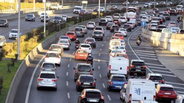 Tráfico en la M-30 Tráfico en la M-30