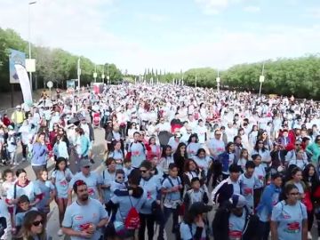 Más de 5.000 personas participan en la Marcha de Objetivo Bienestar Junior 2019