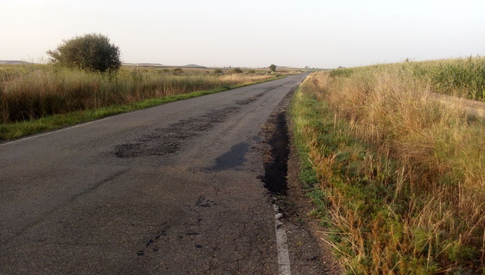 Mal estado carretera