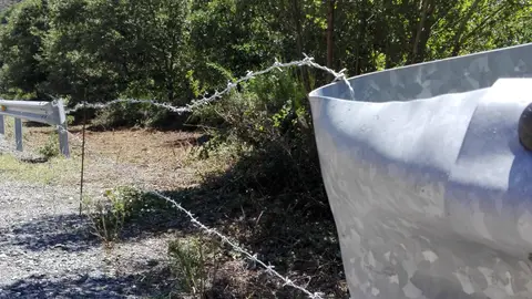 Guardarrailes. Nueva moda Estos son los nuevos guardarraíles ke se usan en la carretera comarcal LE640