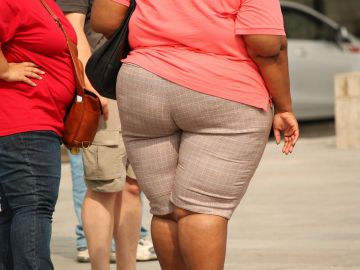 Persona con sobrepeso