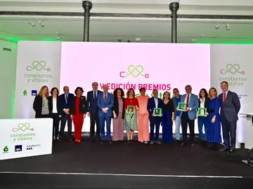 Foto de familia de los Premios Constantes y Vitales Foto de familia de los Premios Constantes y Vitales
