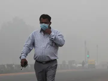 Contaminación en Nueva Delhi Contaminación en Nueva Delhi