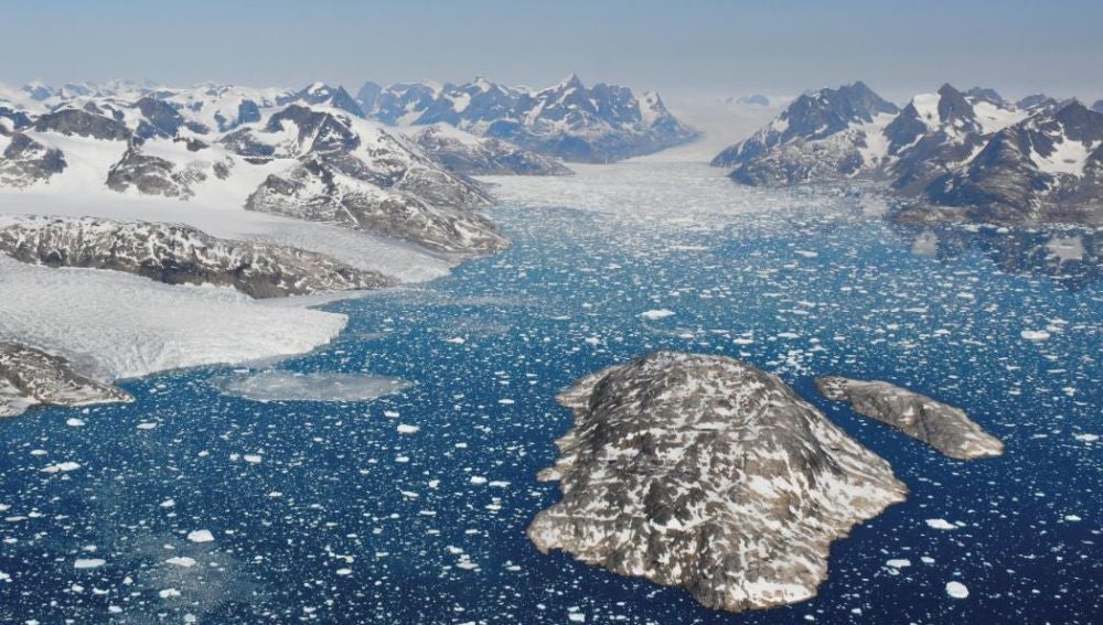 El deshielo en Groenlandia es siete veces mas rapido que hace treinta anos