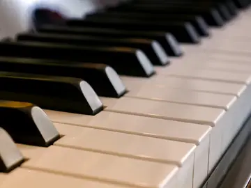 Teclas del piano Teclas del piano