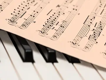 Partitura de piano Partitura de piano