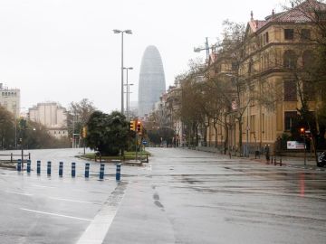 Avenida Diagonal de Barcelona.