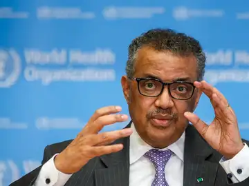 El director general de la Organización Mundial de la Salud (OMS), Tedros Adhanom Ghebreyesus. El director general de la Organización Mundial de la Salud (OMS), Tedros Adhanom Ghebreyesus.