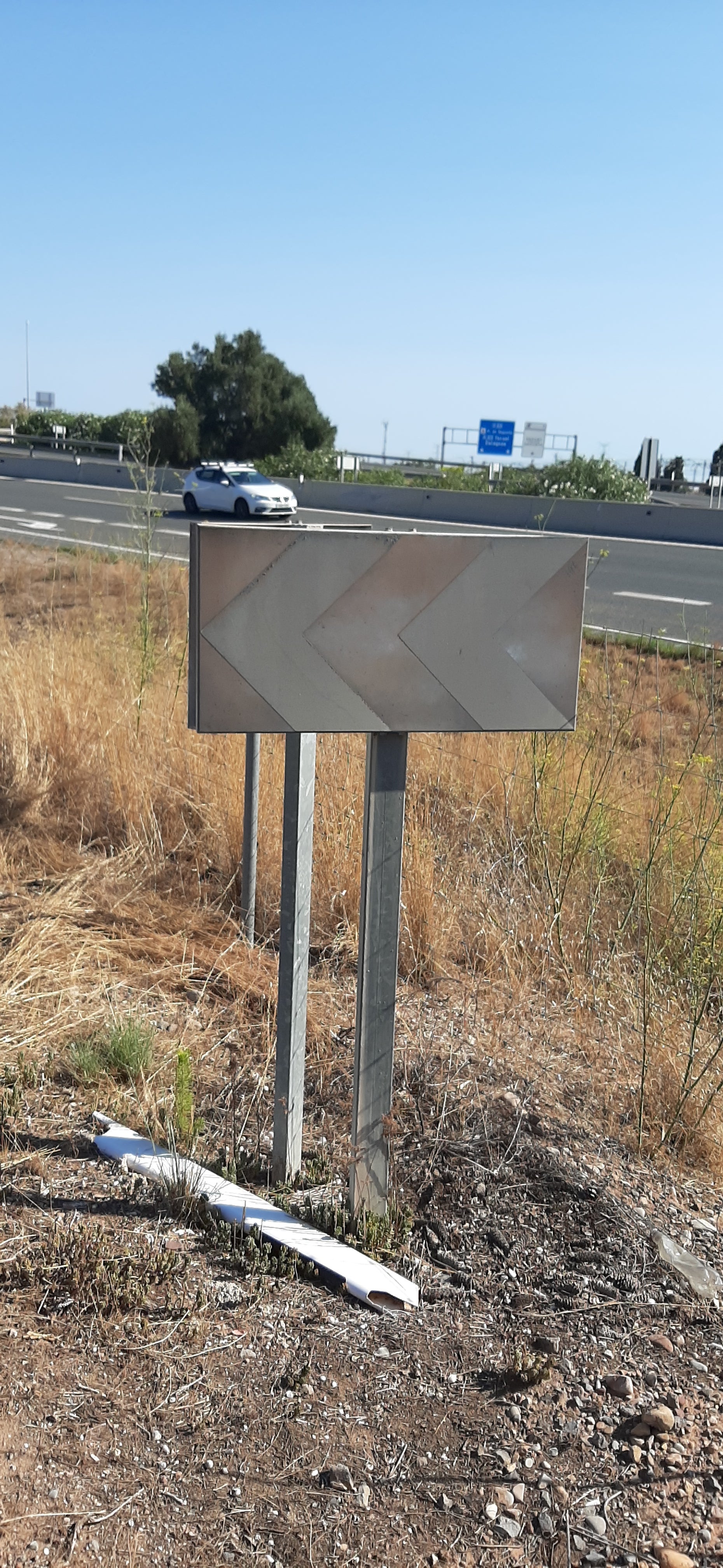 Denuncia recibida Carretera mal conservada
