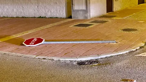 Denuncia recibida Señal caída