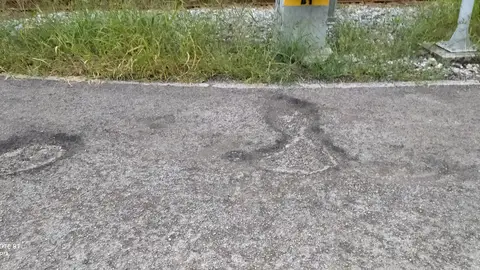 Denuncia recibida Carretera bacheada
