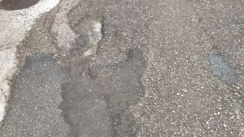 Denuncia recibida Carretera en mal estado