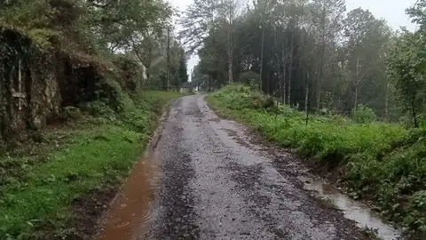 Denuncia recibida Carretera mal conservada
