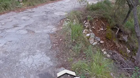 Denuncia recibida Carretera en mal estado