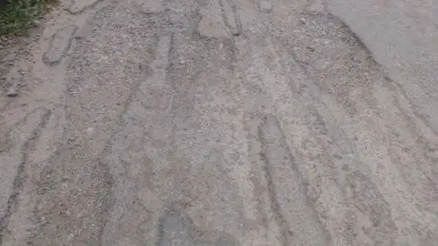 Denuncia recibida Carretera en mal estado