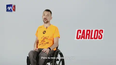 Carlos tiene una lesión medular por un accidente de tráfico Carlos tiene una lesión medular por un accidente de tráfico