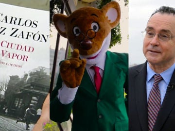 Geronimo Stilton, Pedro Baños y el libro póstumo de Carlos Ruiz Zafón en 'Crea Lectura'