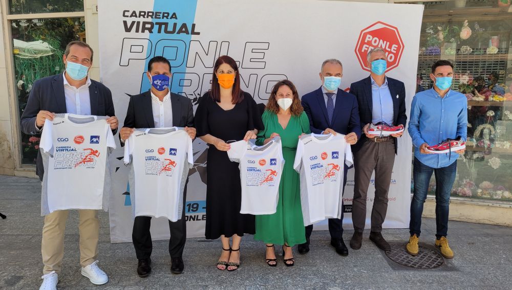 Ponle Freno presenta su Carrera Virtual en Málaga