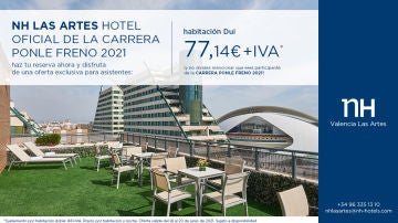 NH, hotel oficial de la Carrera Ponle Freno Valencia 2021