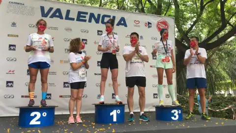Ganadoras categoría 10 K de la Carrera Ponle Freno Valencia Ganadoras categoría 10 K de la Carrera Ponle Freno Valencia
