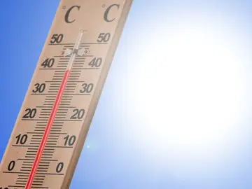 Termómetro marca altas temperaturas Termómetro marca altas temperaturas