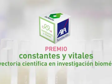 Luis Enjuanes, Mariano Esteban y Vicente Larraga, Premio Constantes y Vitales a la Trayectoria Científica en investigación biomédica Luis Enjuanes, Mariano Esteban y Vicente Larraga, Premio Constantes y Vitales a la Trayectoria Científica en investigación biomédica