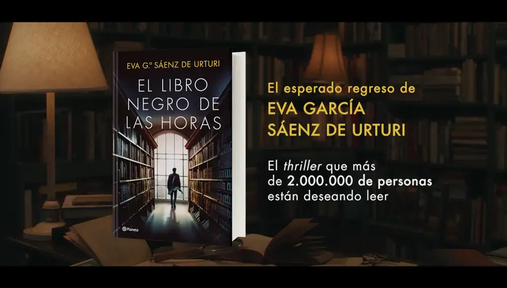 Todo sobre 'El Libro Negro de las Horas', la nueva novela de Eva García  Sáenz de Urturi