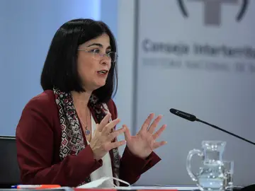 Carolina Darias, tras el Consejo Interterritorial de Saud Carolina Darias, tras el Consejo Interterritorial de Saud