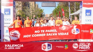 Cerca de mil participantes se unen al Circuito de Carreras de Ponle Freno en su parada en Valencia de 2022	