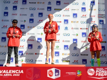 Ganadoras 10 KM Carrera Ponle Freno Valencia 2022