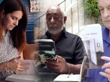 Leonardo Padura, Alexandra Roma y Enrique Vila-Matas en Crea Lectura