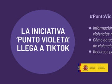 El Punto Violeta en TikTok del Ministerio de Igualdad, una herramienta más para combatir la violencia machista
