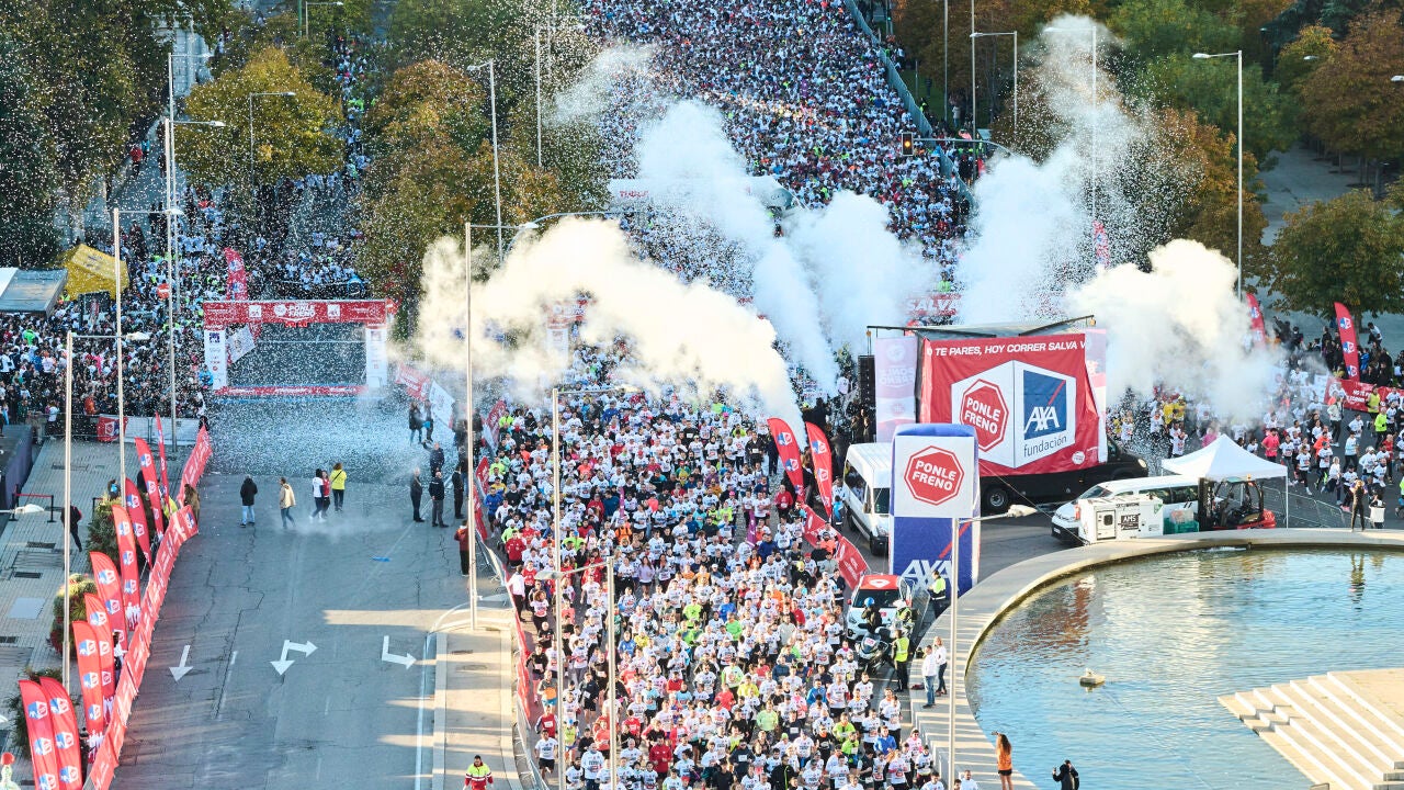 Revive la espectacular salida de la Carrera Ponle Freno Madrid 2022 PONLE FRENO