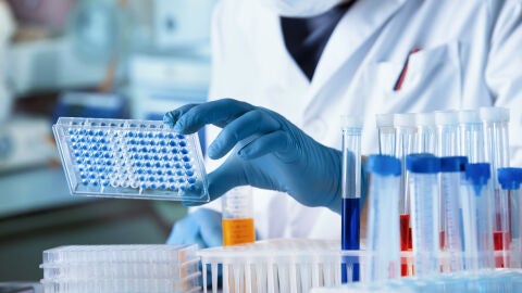 Análisis de muestras en un laboratorio