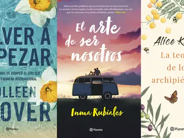 Pack de tres libros: ‘Volver a empezar’, ‘El arte de ser nosotros’ y ‘La teoría de los archipiélagos’ Pack de tres libros: ‘Volver a empezar’, ‘El arte de ser nosotros’ y ‘La teoría de los archipiélagos’